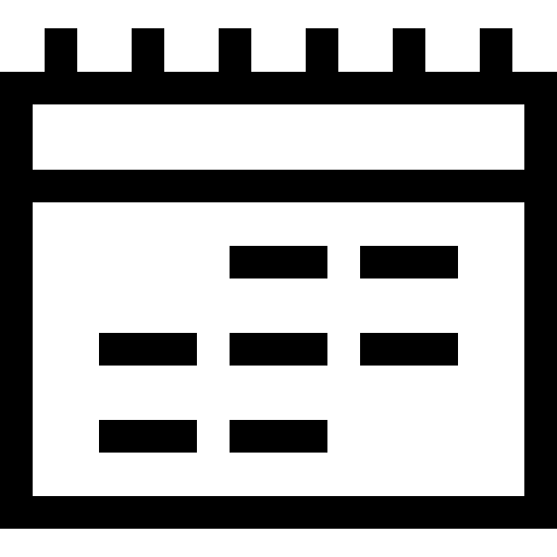 calendrier Icône gratuit