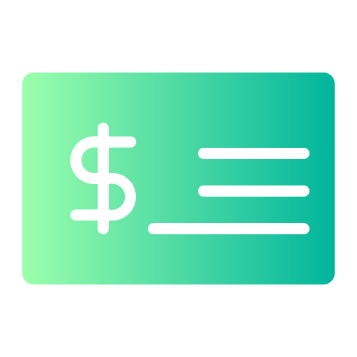 cheque bancário grátis ícone cheque bancário grátis ícone