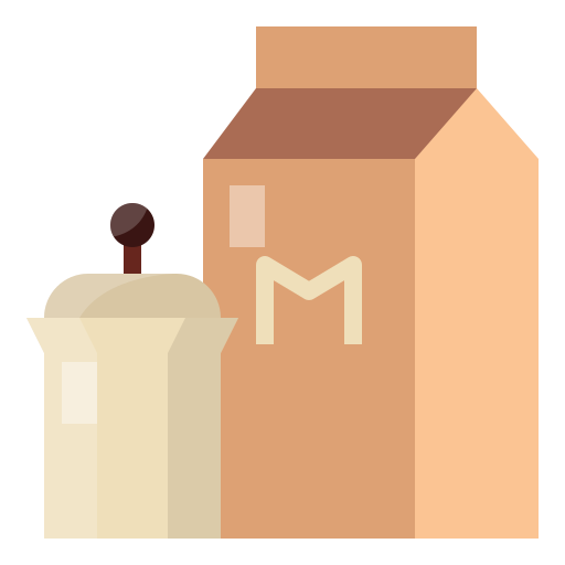 leche icono gratis