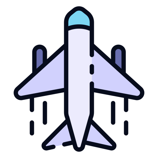 avión icono gratis