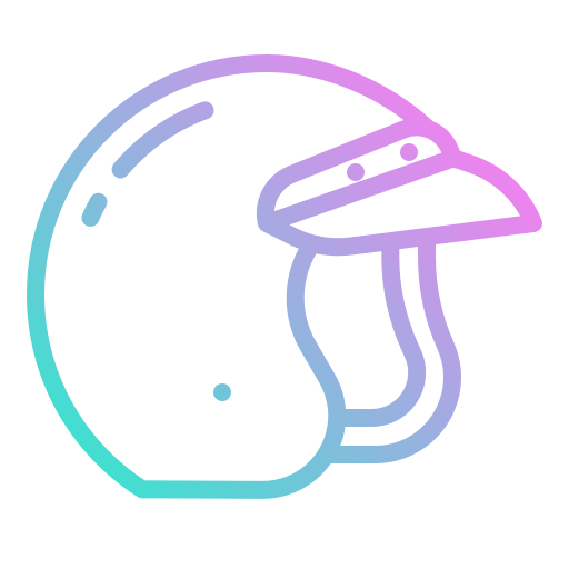 Motor helmet - free icon