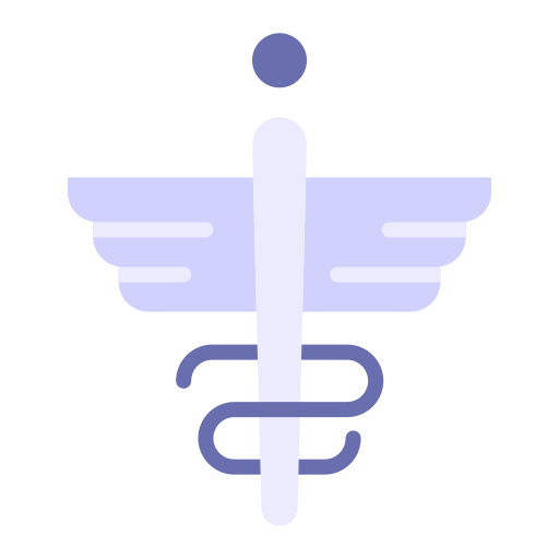 caduceo icono gratis