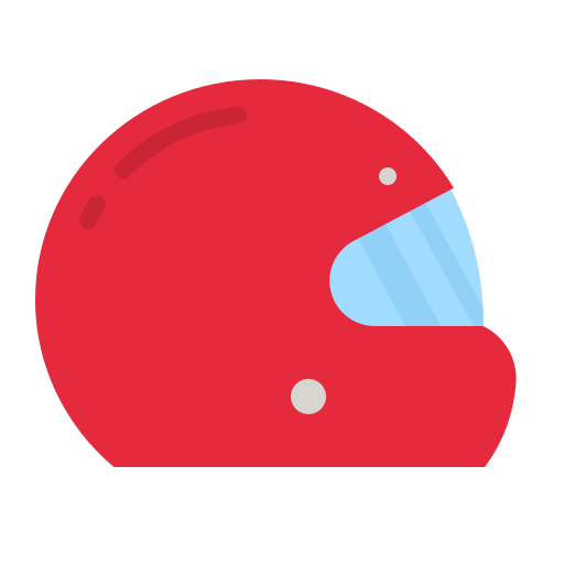 Motor helmet free icon