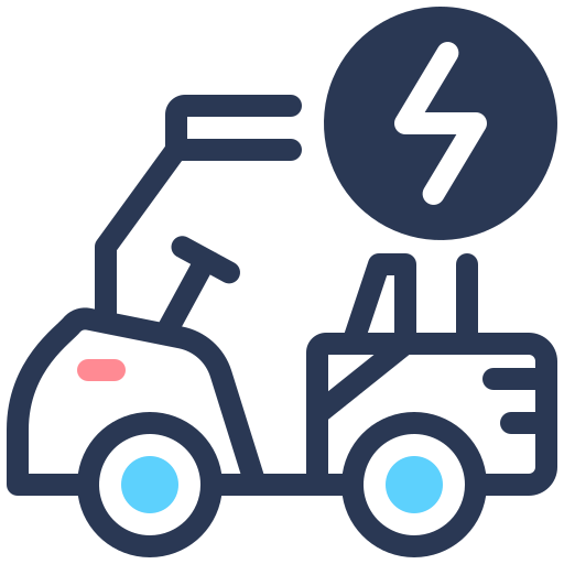 carro de golf icono gratis