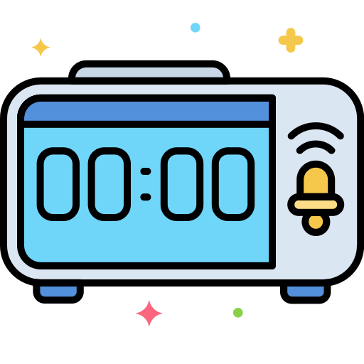Smart clock free icon Smart clock free icon