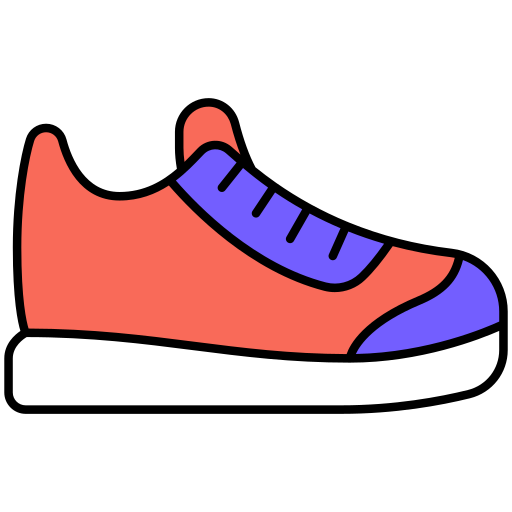 zapatos para correr icono gratis