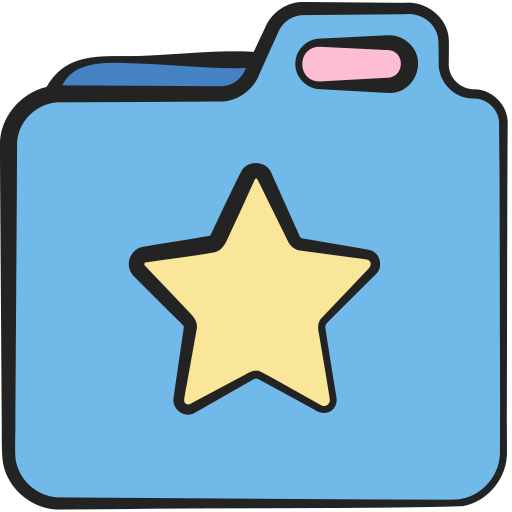 Folder Generic color hand-drawn icon