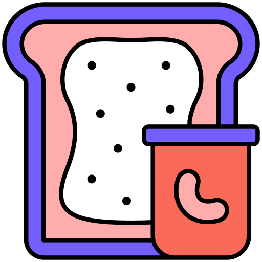 Peanut butter free icon Peanut butter free icon