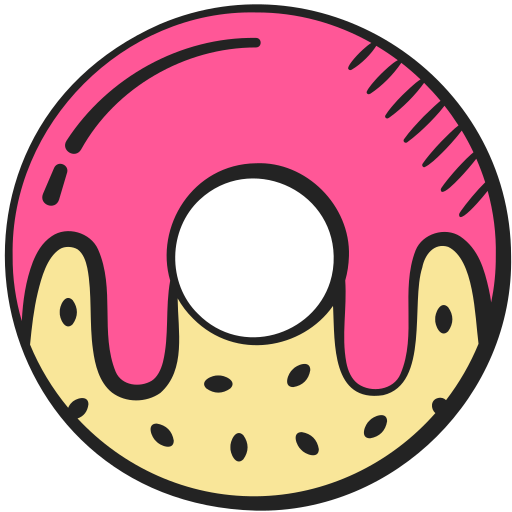 rosquilla icono gratis