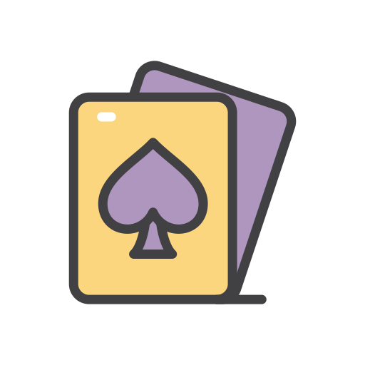 juego de cartas icono gratis