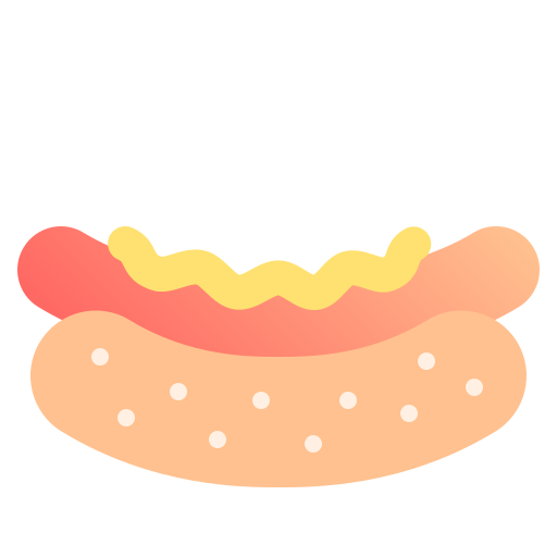 hot dog icono gratis