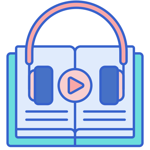 audio libro icono gratis