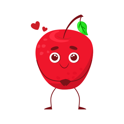 Apple free sticker