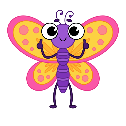 mariposa gratis sticker