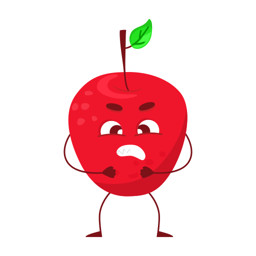 apfel kostenlos Sticker apfel kostenlos Sticker