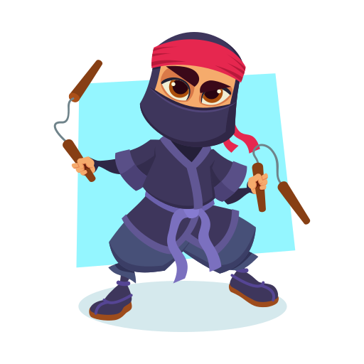 Ninja Stickers - Free people Stickers