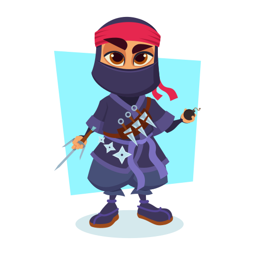 ninja kostenlos Sticker