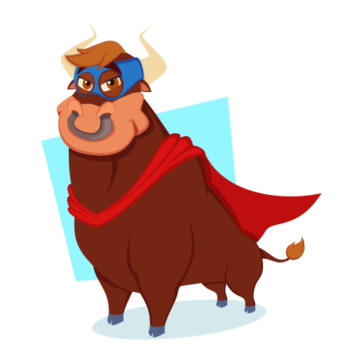 Bull Stickers - Free animals Stickers