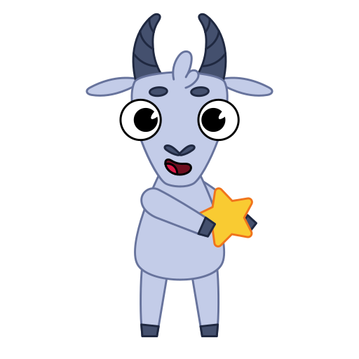 Goat Stickers - Free smileys Stickers