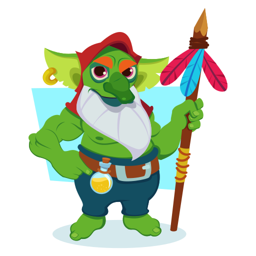 Goblin free sticker Goblin free sticker
