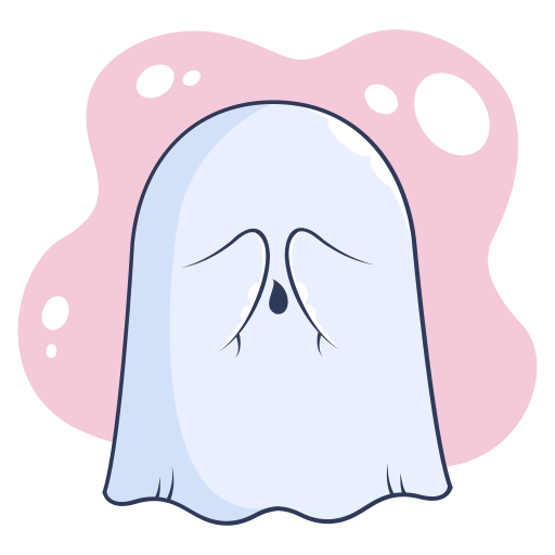 fantasma gratis sticker