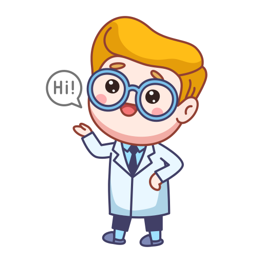 doctor gratis sticker