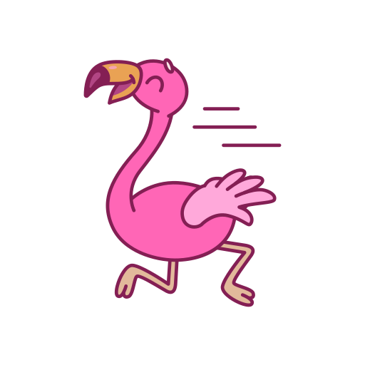 flamant gratuit sticker flamant gratuit sticker