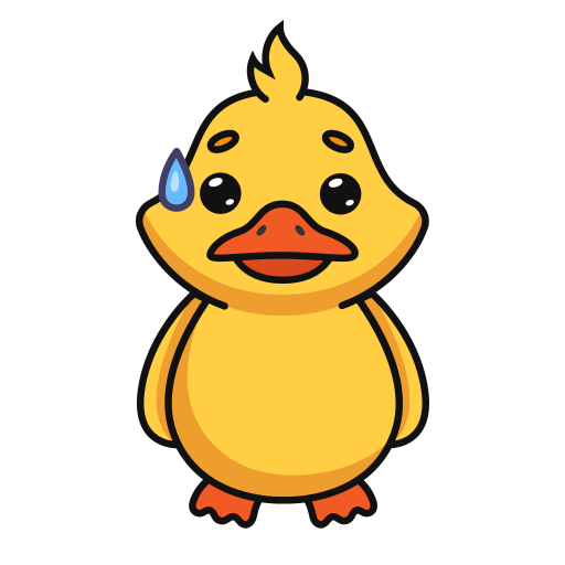 pato gratis sticker