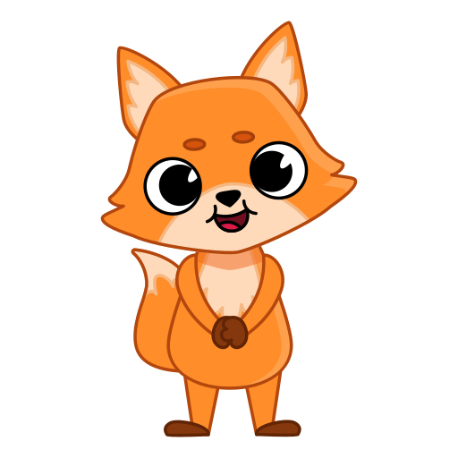 Fox Stickers - Free animals Stickers