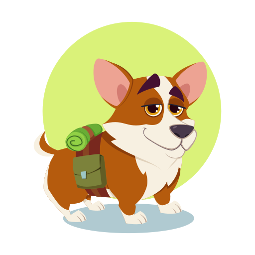 corgi grátis figurinha corgi grátis figurinha