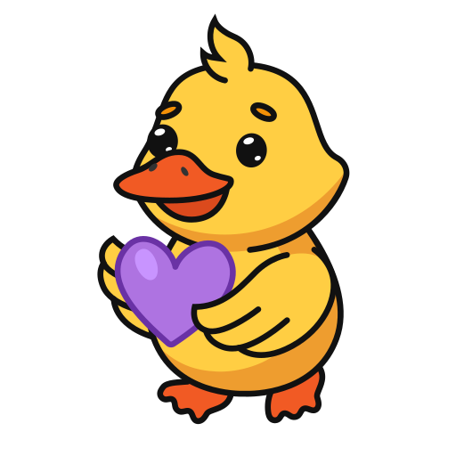 pato gratis sticker