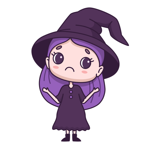 witch clipart cartoon people