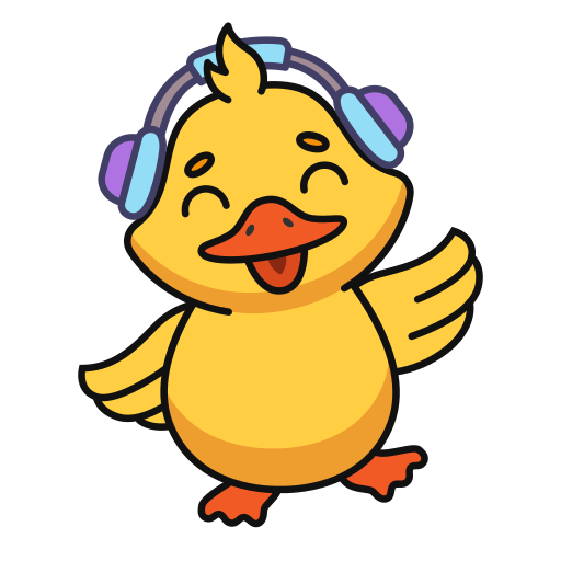 Duck free sticker Duck free sticker