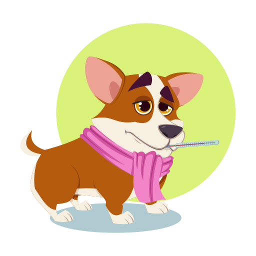 Corgi free sticker Corgi free sticker