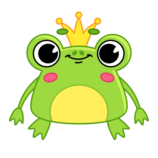 Frosch-Sticker – kostenlose tiere-Sticker