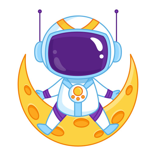 astronauta gratis sticker