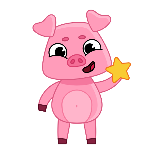 cerdo gratis sticker