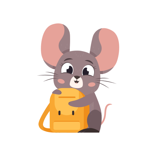 Mouse free sticker Mouse free sticker