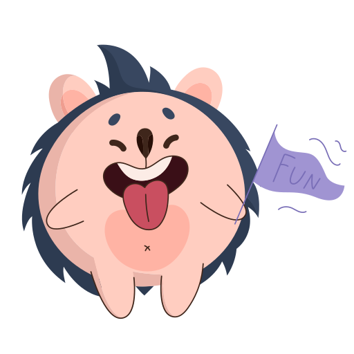 Hedgehog free sticker Hedgehog free sticker