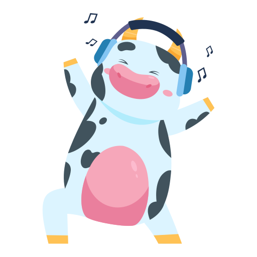 vache gratuit sticker vache gratuit sticker
