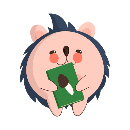 Hedgehog free sticker Hedgehog free sticker