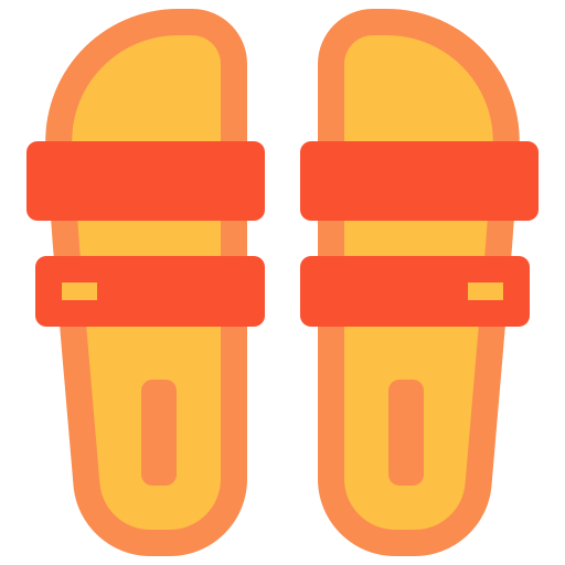 sandalias icono gratis