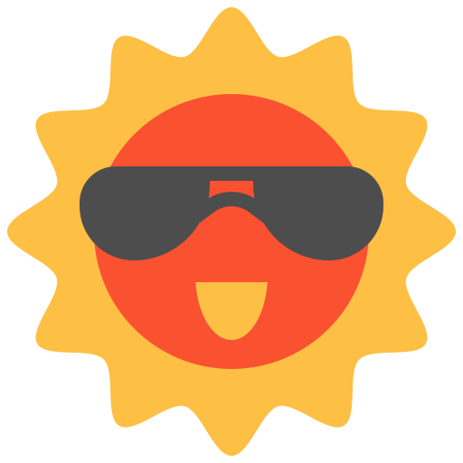 Sunny - free icon