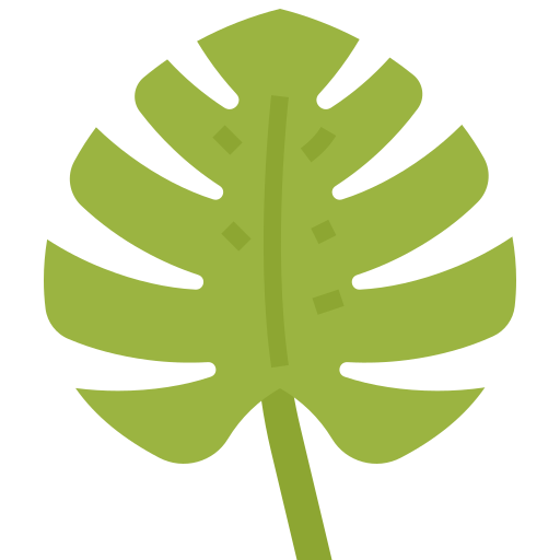 Tropical leaves - free icon