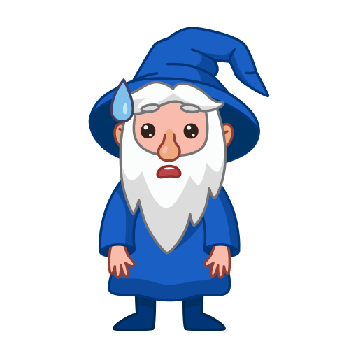 Wizard free sticker Wizard free sticker