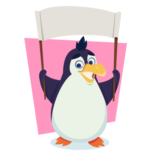 pingüino gratis sticker