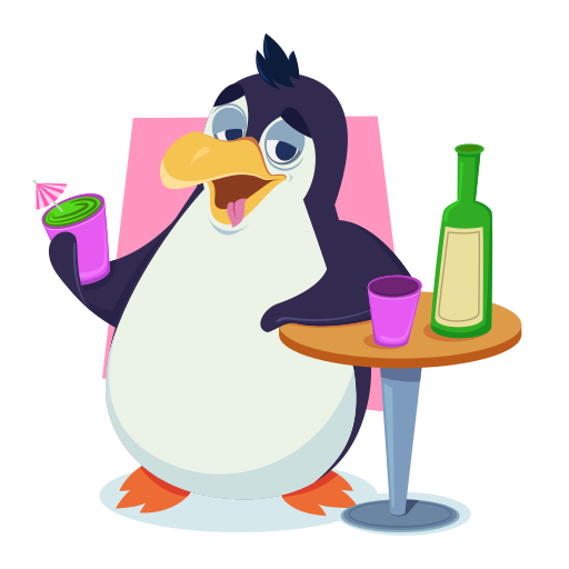 pingüino gratis sticker