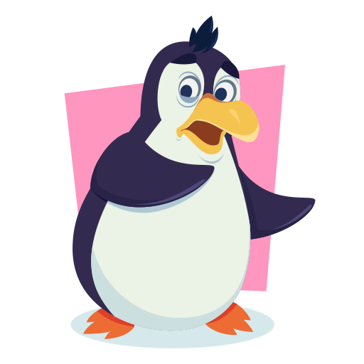 pingüino gratis sticker