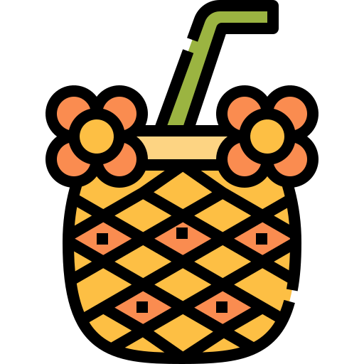 Pineapple juice free icon Pineapple juice free icon