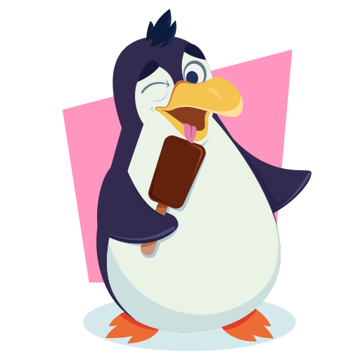 pingüino gratis sticker